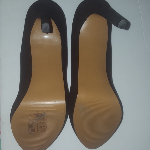 WOMENS High Heels BLACK SUED 6 INCH BY H&M - Picture 7 of 8